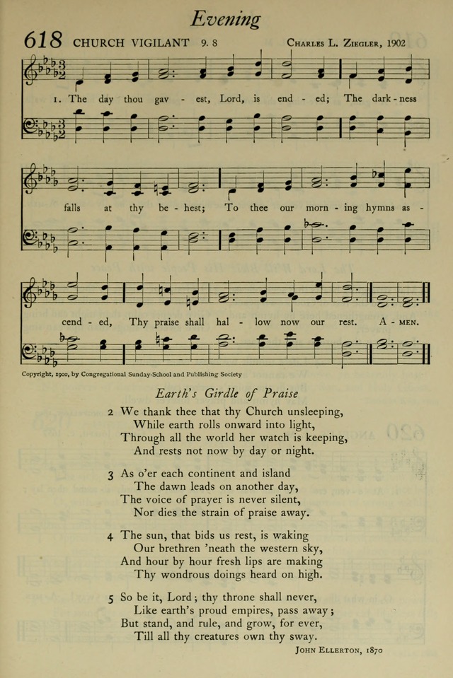 The Pilgrim Hymnal: with responsive readings and other aids to worship page 459