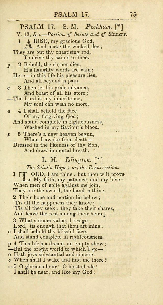 The Psalms, Hymns and Spiritual Songs of the Rev. Isaac Watts, D. D.:  to which are added select hymns, from other authors; and directions for musical expression (New ed.) page 25