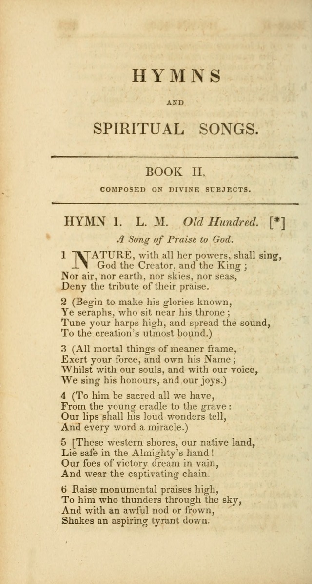 The Psalms, Hymns and Spiritual Songs of the Rev. Isaac Watts, D. D.:  to which are added select hymns, from other authors; and directions for musical expression (New ed.) page 324