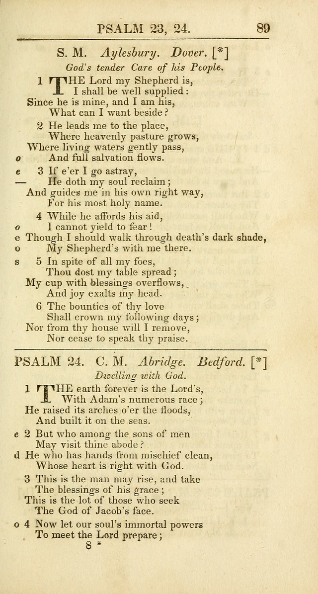 The Psalms, Hymns and Spiritual Songs of the Rev. Isaac Watts, D. D.:  to which are added select hymns, from other authors; and directions for musical expression (New ed.) page 39