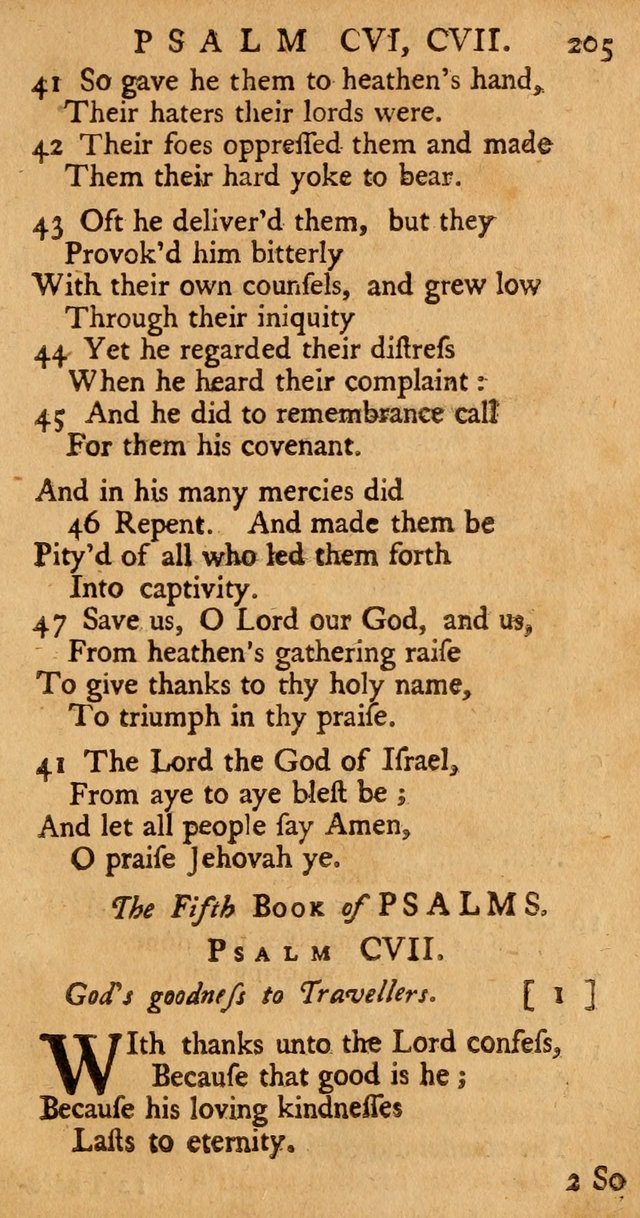 The Psalms, Hymns, and Spiritual Songs of the Old and New-Testament: faithfully translated into English metre: for the use, edification, and comfort of the saints...especially in New-England (25th ed) page 213