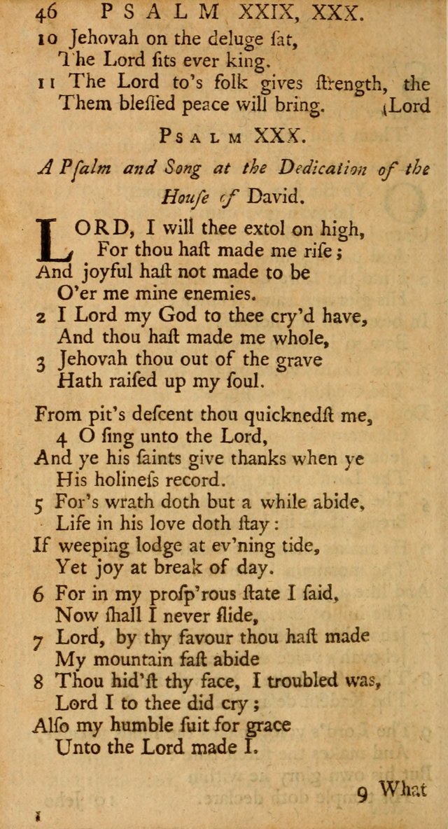 The Psalms, Hymns, and Spiritual Songs of the Old and New-Testament: faithfully translated into English metre: for the use, edification, and comfort of the saints...especially in New-England (25th ed) page 48