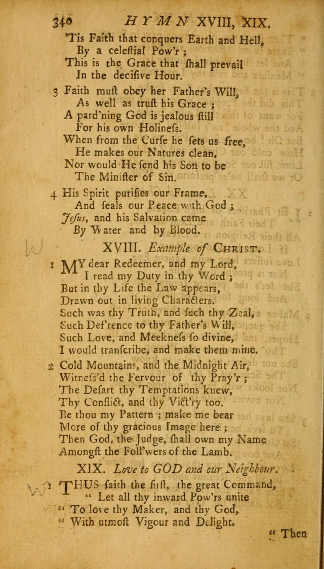The Psalms, Hymns and Spiritual Songs of the Old and New Testament, faithully translated into English metre: being the New England Psalm Book (Rev. and Improved) page 340