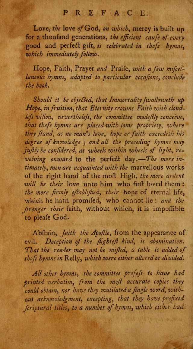 Psalms, Hymns and Spiritual Songs: selected and original, designed for the use of the Church Universal in public and private devotion page xii