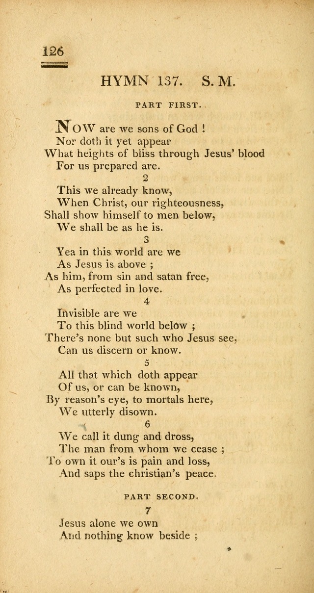 Psalms, Hymns and Spiritual Songs: selected and designed for the use of  the church universal, in public and private devotion; with an appendix, containing the original hymns omitted in the last ed. page 128