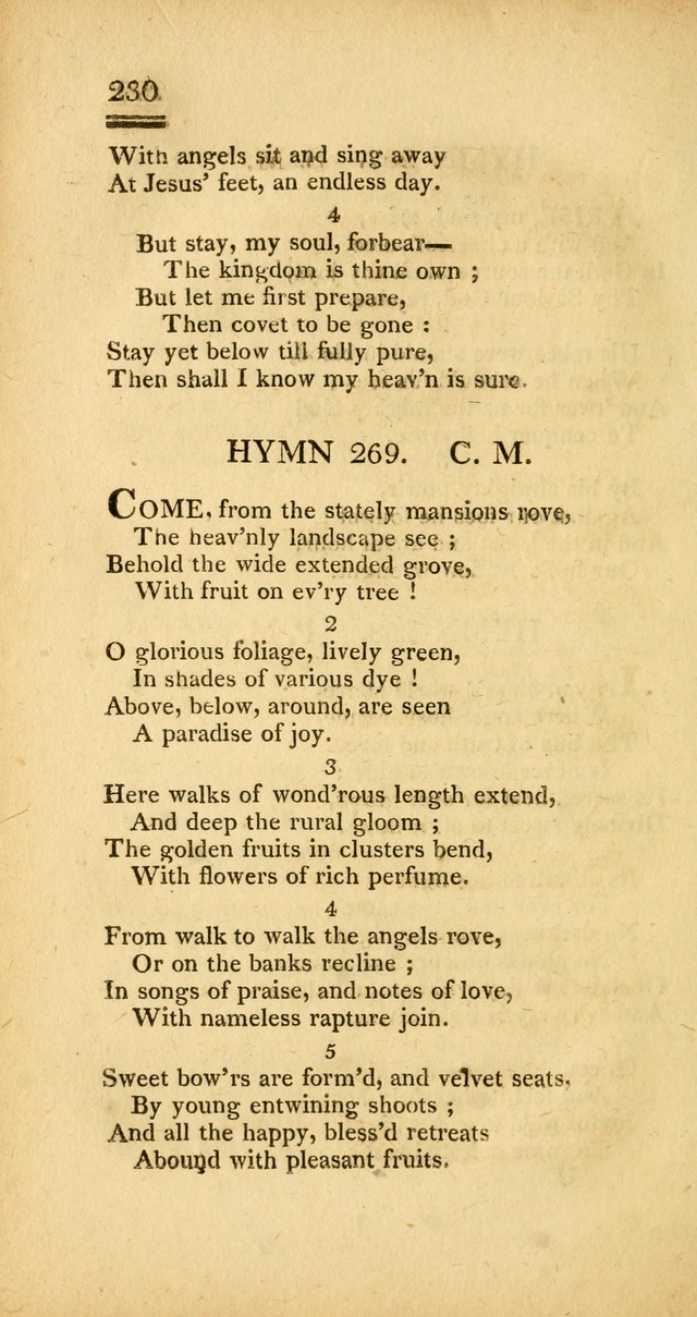 Psalms, Hymns and Spiritual Songs: selected and designed for the use of  the church universal, in public and private devotion; with an appendix, containing the original hymns omitted in the last ed. page 232