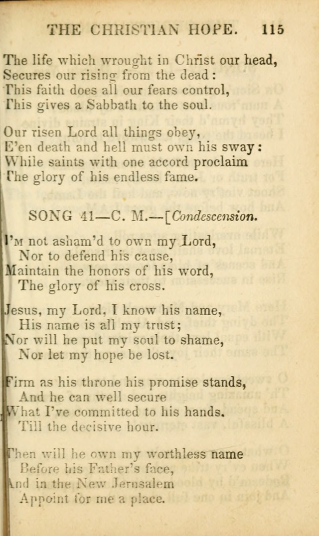 Psalms, Hymns, and Spiritual Songs: original and selected (5th ed.) page 117