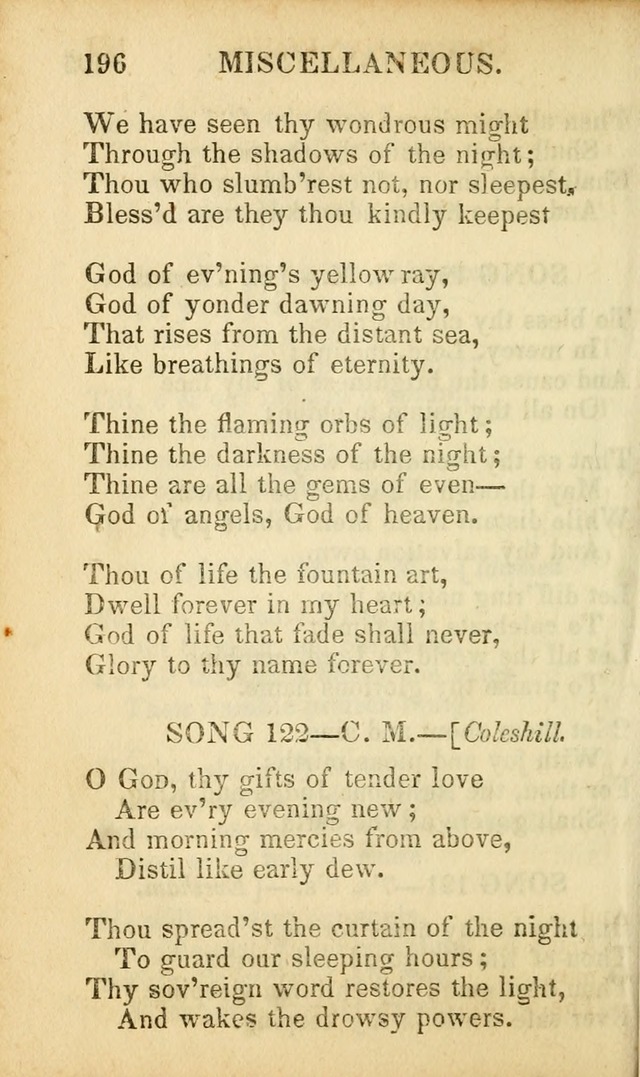Psalms, Hymns, and Spiritual Songs: original and selected (5th ed.) page 198