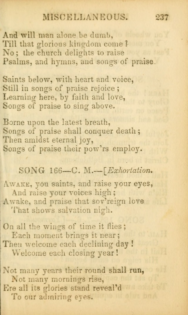 Psalms, Hymns, and Spiritual Songs: original and selected (5th ed.) page 239