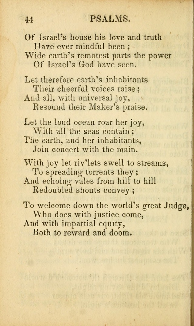 Psalms, Hymns, and Spiritual Songs: original and selected (5th ed.) page 46