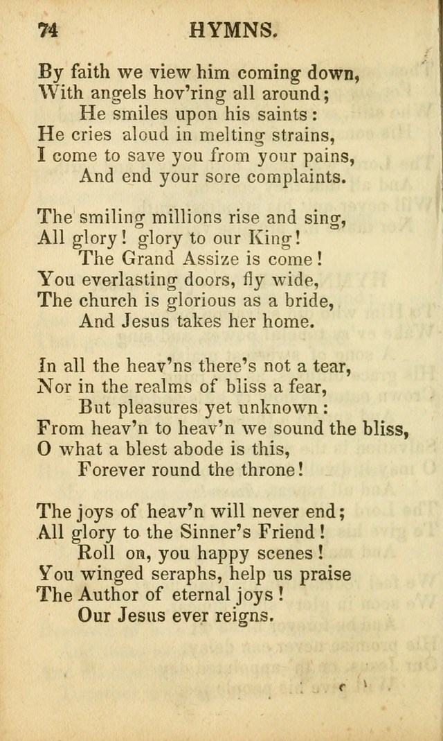 Psalms, Hymns, and Spiritual Songs: original and selected (5th ed.) page 76
