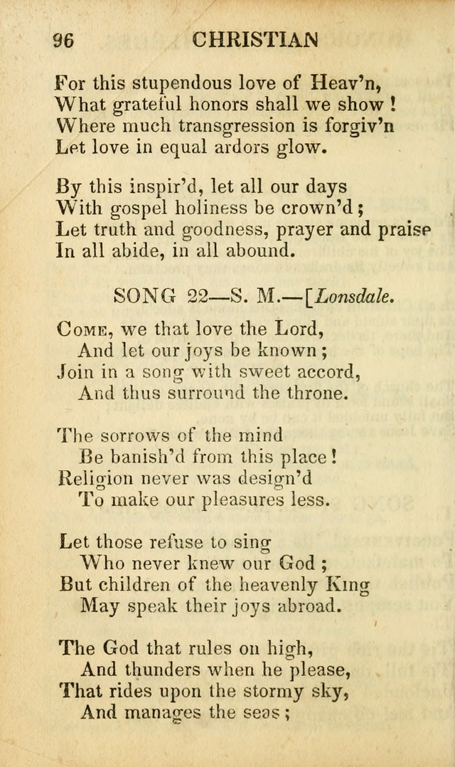 Psalms, Hymns, and Spiritual Songs: original and selected (5th ed.) page 98