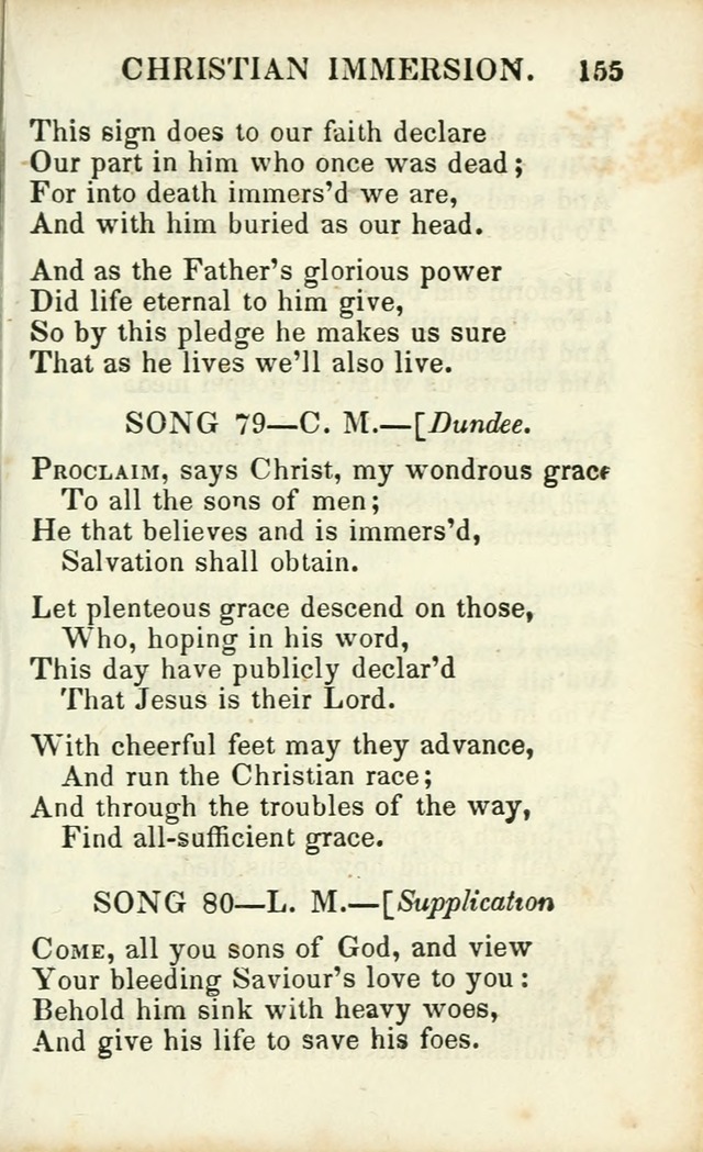 Psalms, Hymns and Spiritual Songs, Original and Selected. (14th stereotype ed.) page 155