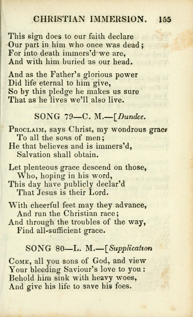 Psalms, Hymns and Spiritual Songs, Original and Selected. (14th stereotype ed.) page 155