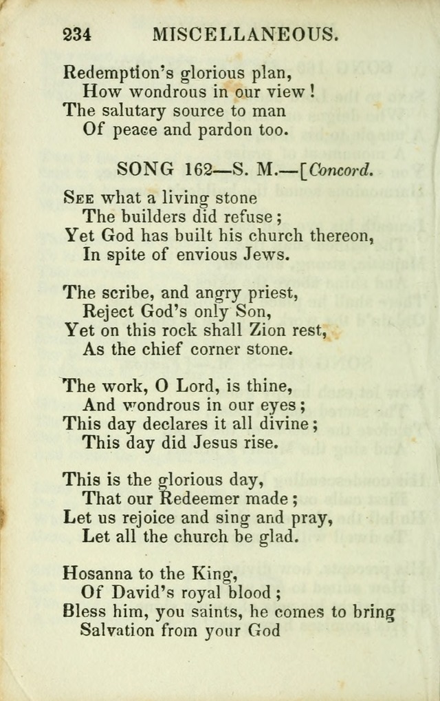 Psalms, Hymns and Spiritual Songs, Original and Selected. (14th stereotype ed.) page 234