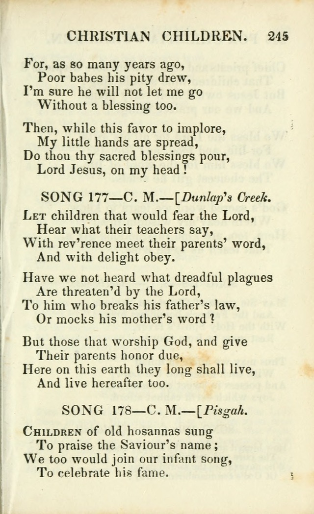 Psalms, Hymns and Spiritual Songs, Original and Selected. (14th stereotype ed.) page 245