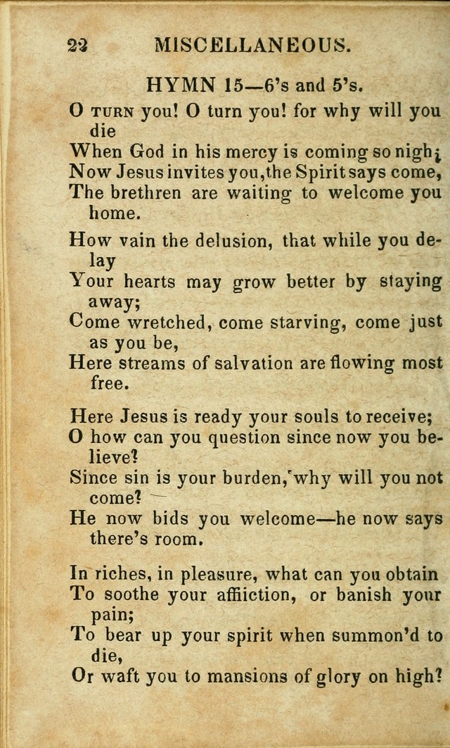 Psalms, Hymns and Spiritual Songs, Original and Selected. (14th stereotype ed.) page 278