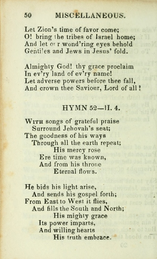 Psalms, Hymns and Spiritual Songs, Original and Selected. (14th stereotype ed.) page 306