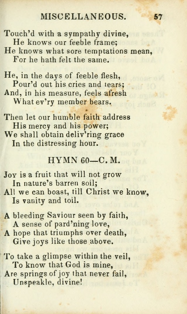 Psalms, Hymns and Spiritual Songs, Original and Selected. (14th stereotype ed.) page 313