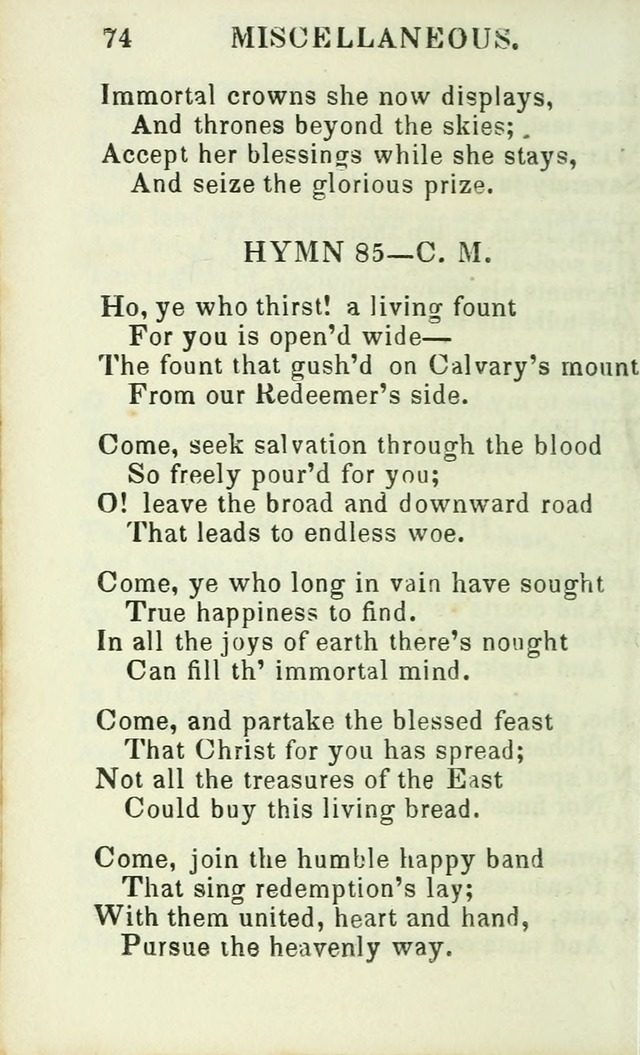 Psalms, Hymns and Spiritual Songs, Original and Selected. (14th stereotype ed.) page 330
