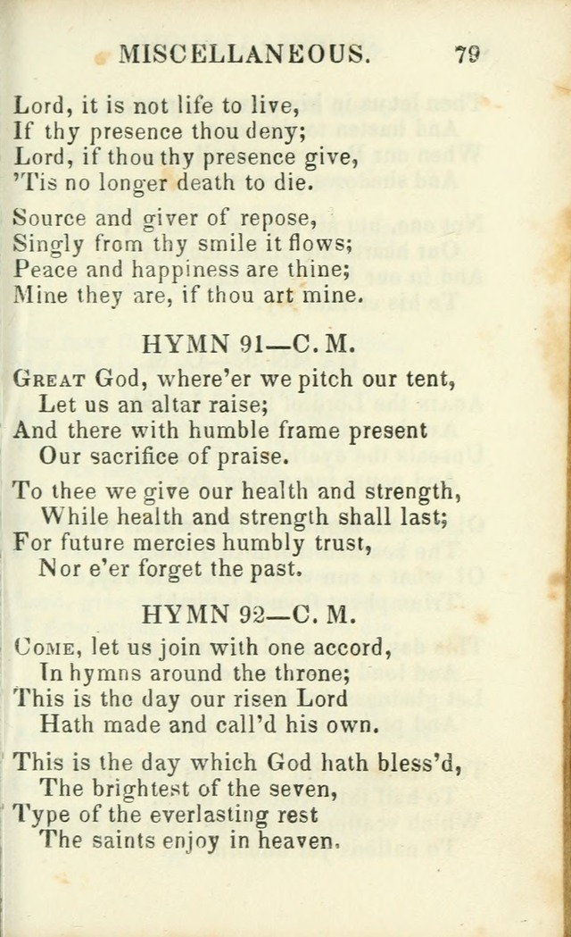 Psalms, Hymns and Spiritual Songs, Original and Selected. (14th stereotype ed.) page 335