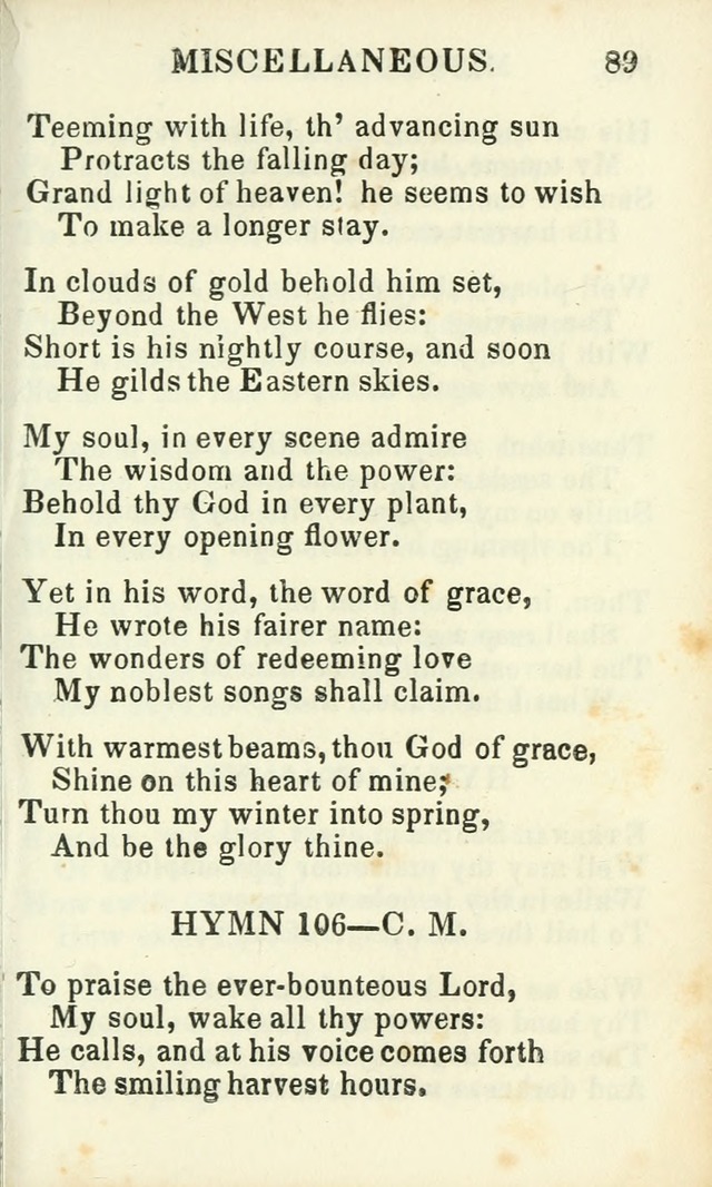 Psalms, Hymns and Spiritual Songs, Original and Selected. (14th stereotype ed.) page 345
