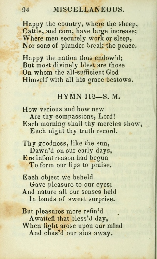 Psalms, Hymns and Spiritual Songs, Original and Selected. (14th stereotype ed.) page 350
