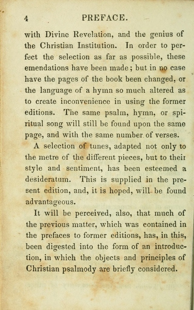 Psalms, Hymns and Spiritual Songs, Original and Selected. (14th stereotype ed.) page 4