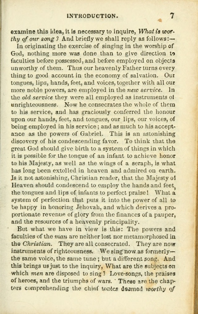 Psalms, Hymns and Spiritual Songs, Original and Selected. (14th stereotype ed.) page 7
