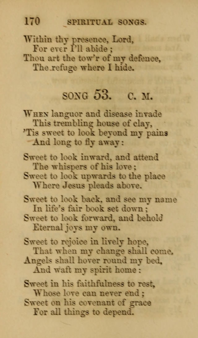 Psalms, Hymns and Spiritual Songs, Original and Selected. (7th ed.) page 170