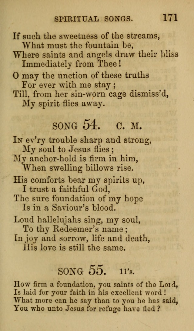 Psalms, Hymns and Spiritual Songs, Original and Selected. (7th ed.) page 171