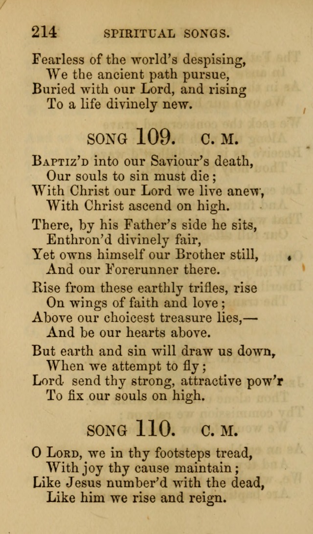 Psalms, Hymns and Spiritual Songs, Original and Selected. (7th ed.) page 214