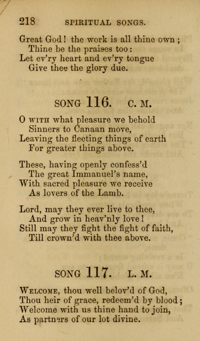 Psalms, Hymns and Spiritual Songs, Original and Selected. (7th ed.) page 218