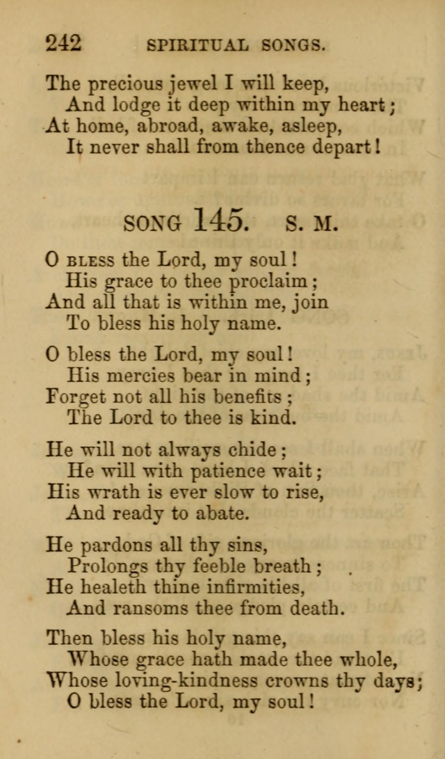 Psalms, Hymns and Spiritual Songs, Original and Selected. (7th ed.) page 242