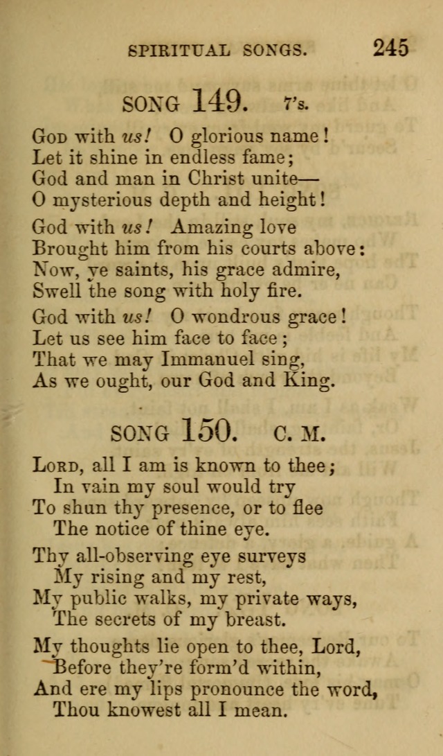 Psalms, Hymns and Spiritual Songs, Original and Selected. (7th ed.) page 245