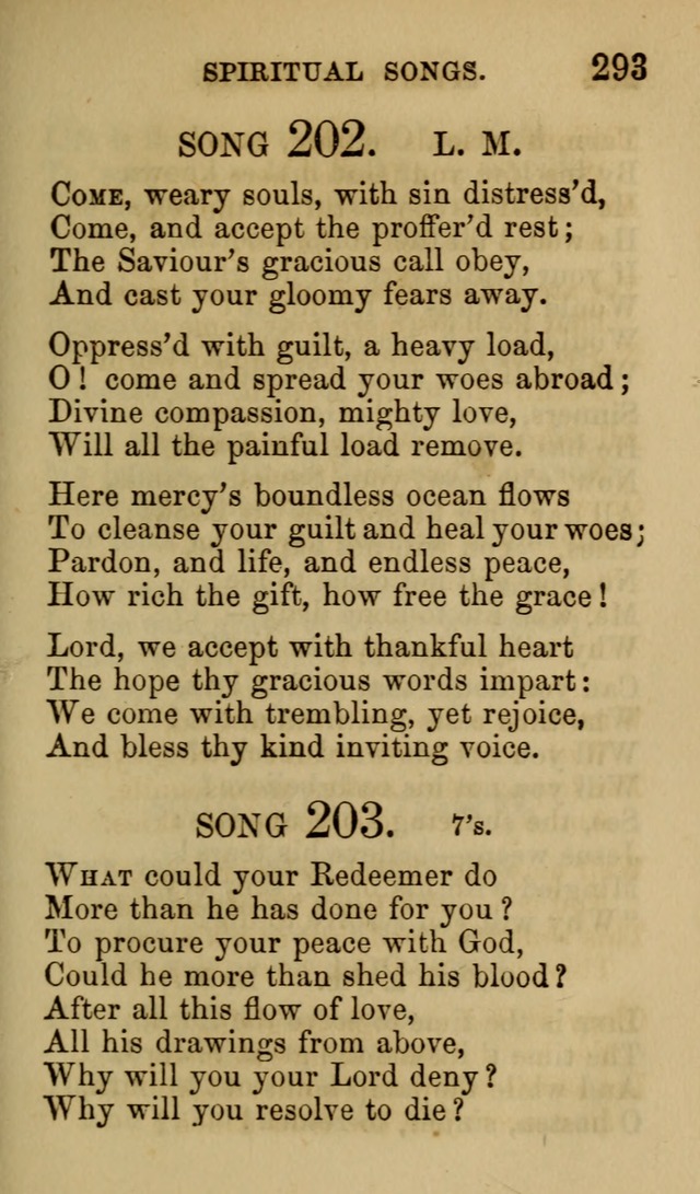 Psalms, Hymns and Spiritual Songs, Original and Selected. (7th ed.) page 293