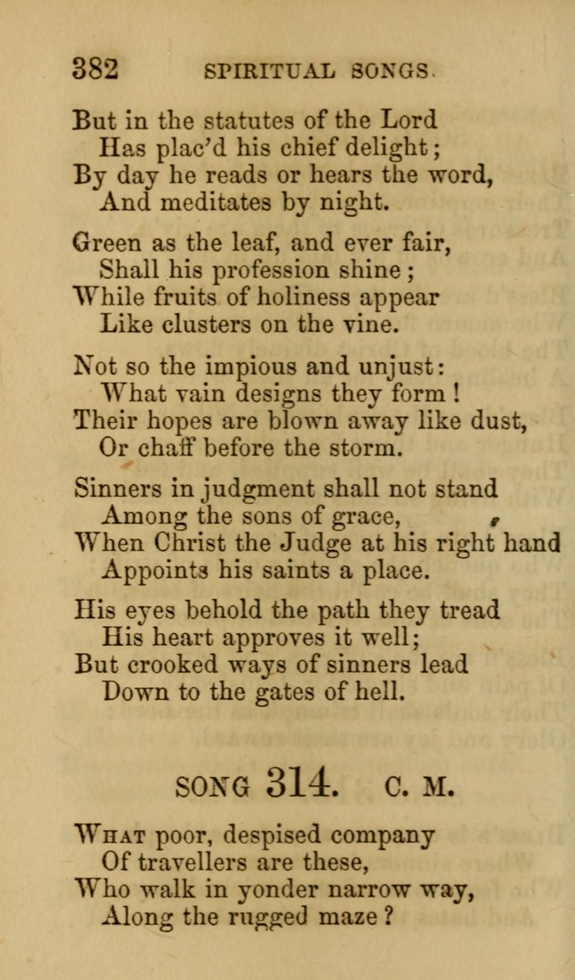 Psalms, Hymns and Spiritual Songs, Original and Selected. (7th ed.) page 382