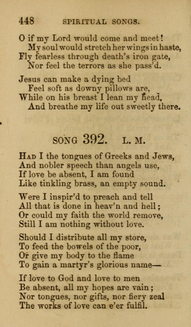Psalms, Hymns and Spiritual Songs, Original and Selected. (7th ed.) page 448