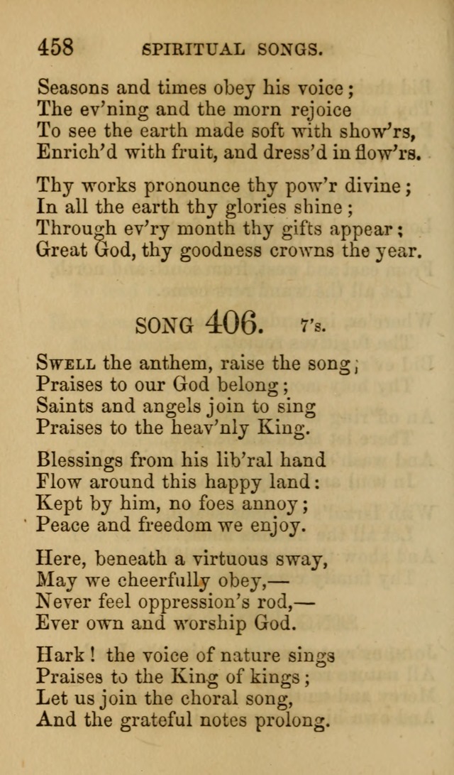 Psalms, Hymns and Spiritual Songs, Original and Selected. (7th ed.) page 458