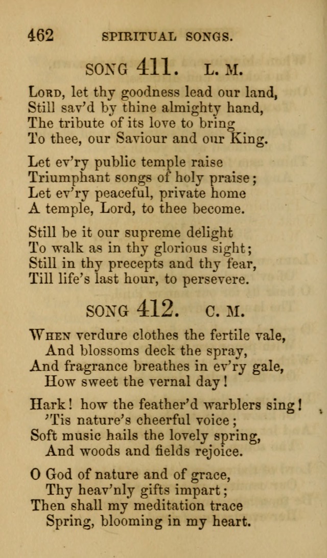 Psalms, Hymns and Spiritual Songs, Original and Selected. (7th ed.) page 462