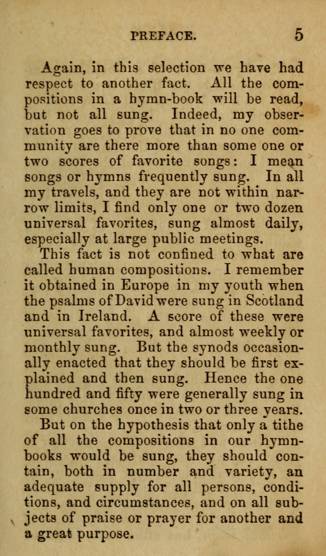 Psalms, Hymns and Spiritual Songs, Original and Selected. (7th ed.) page 5