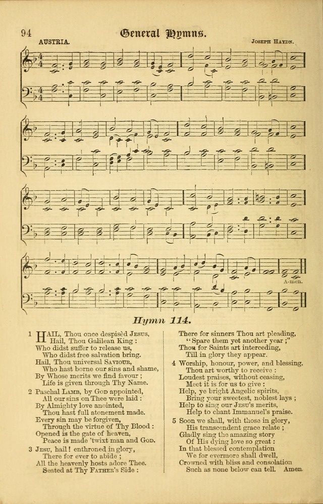 The Parish hymnal: for "The service of song in the House of the Lord" page 101