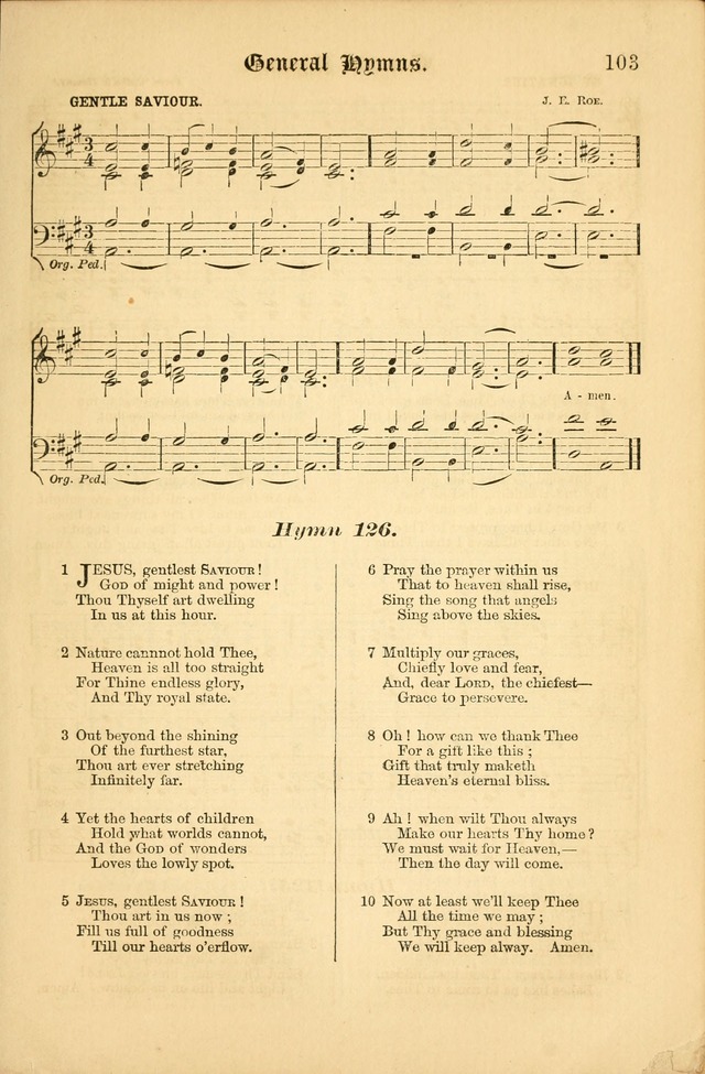 The Parish hymnal: for "The service of song in the House of the Lord" page 110