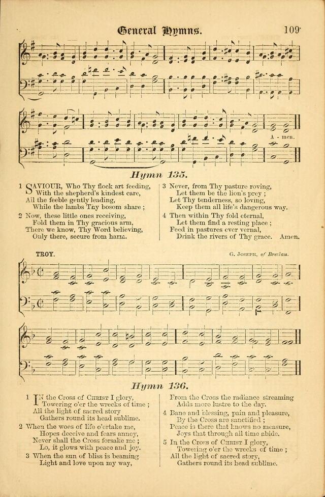 The Parish hymnal: for "The service of song in the House of the Lord" page 116