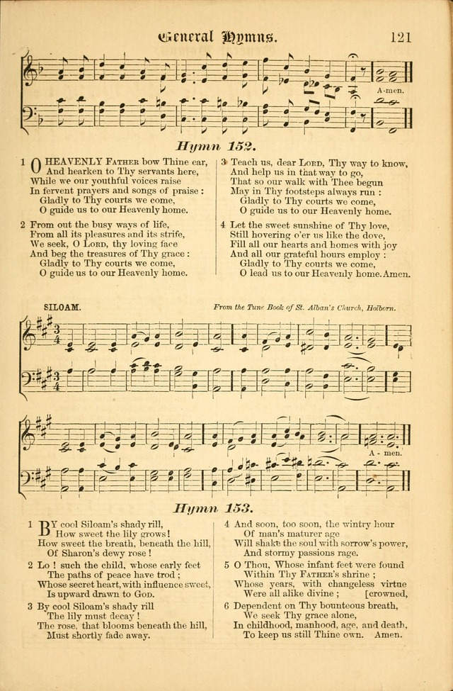 The Parish hymnal: for "The service of song in the House of the Lord" page 128