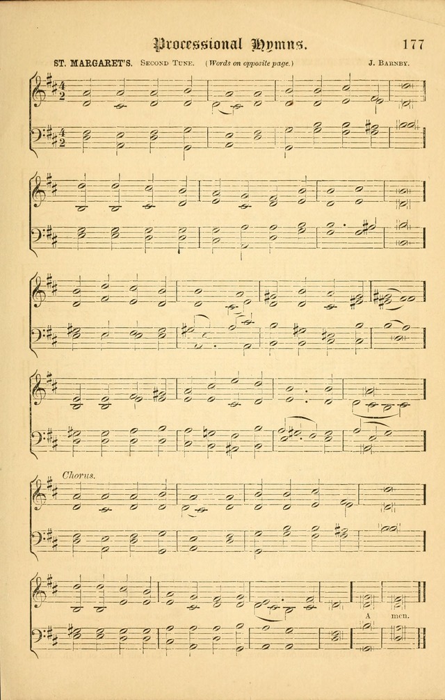 The Parish hymnal: for "The service of song in the House of the Lord" page 184