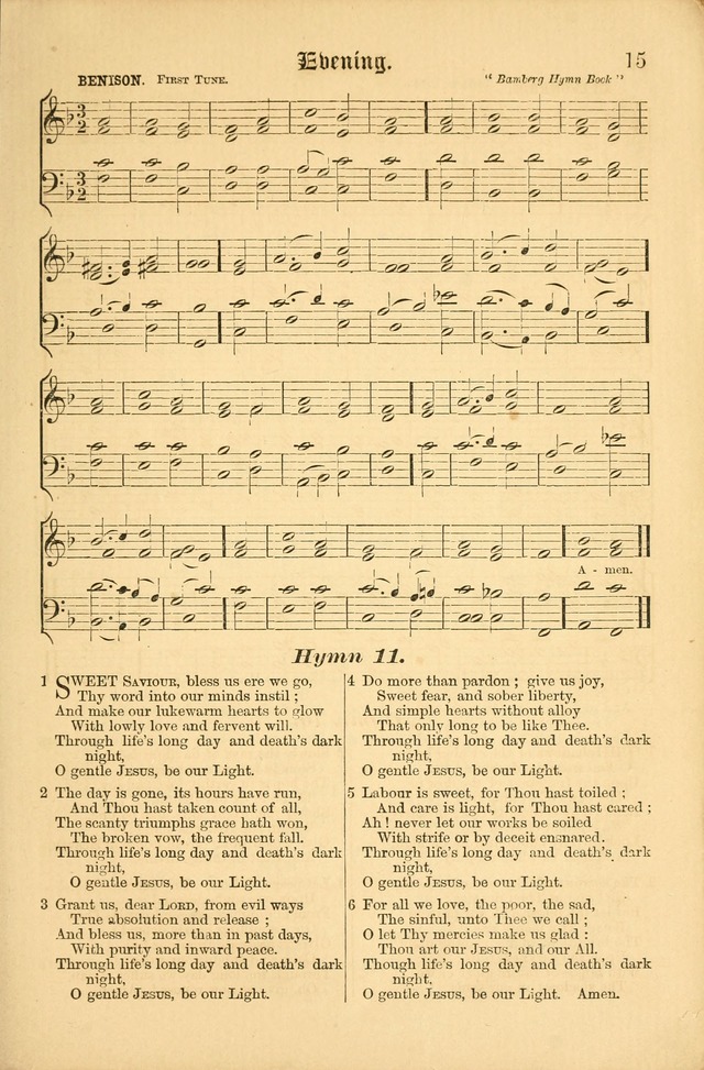 The Parish hymnal: for "The service of song in the House of the Lord" page 22