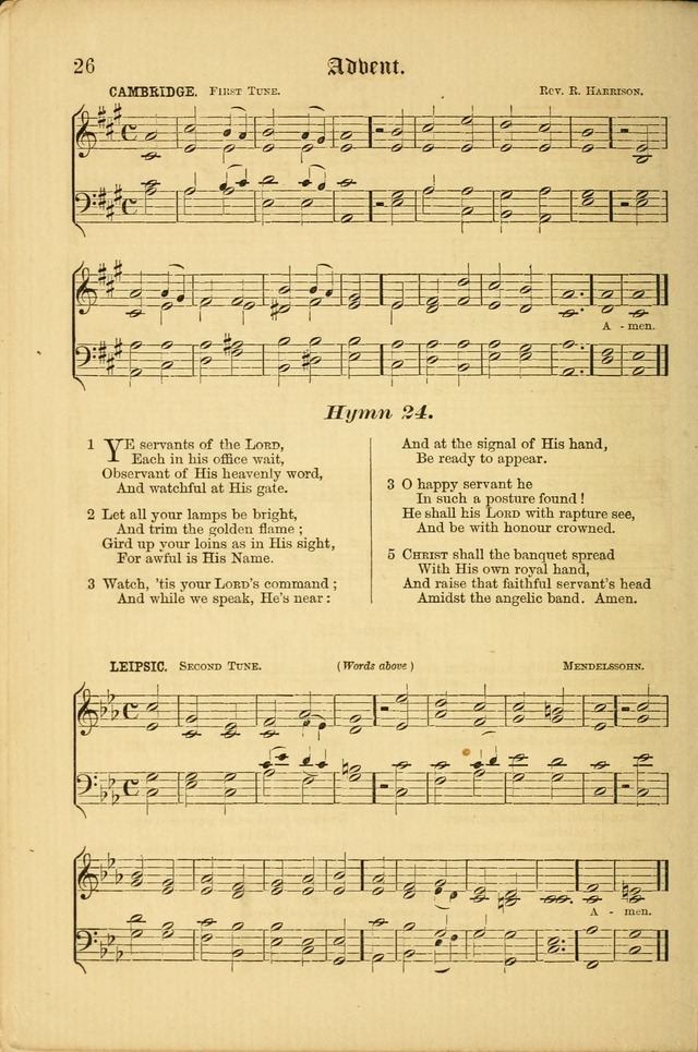 The Parish hymnal: for "The service of song in the House of the Lord" page 33