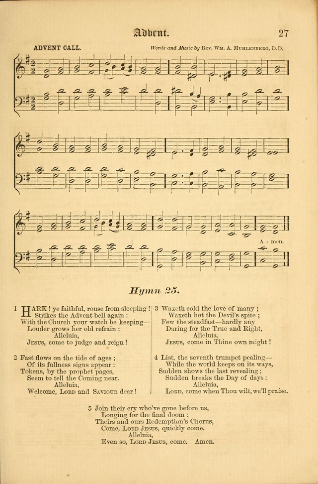 The Parish hymnal: for "The service of song in the House of the Lord" page 34