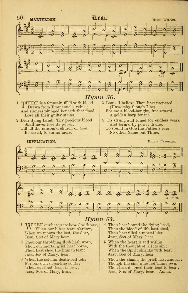 The Parish hymnal: for "The service of song in the House of the Lord" page 57